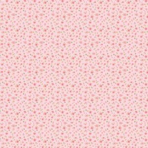 Market day  - Tiny flowers Pink | Poppie cotton | Amy Jordan | vintage | in stock - MK24569