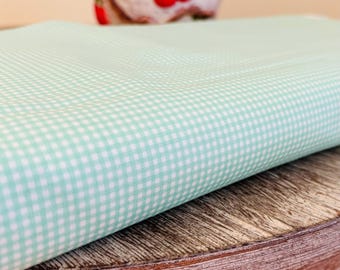Micro guinga menta de 1/16" / Riley Blake Designs / C445 / 100 % algodón / diseño de RBD / disponible