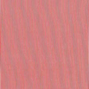 Può includere: Tessuto a righe rosse e bianche. Il motivo presenta righe verticali rosse alternate a righe bianche. Le righe sono uniformemente distanziate, creando un design classico. Adatto per progetti di cucito e artigianato.