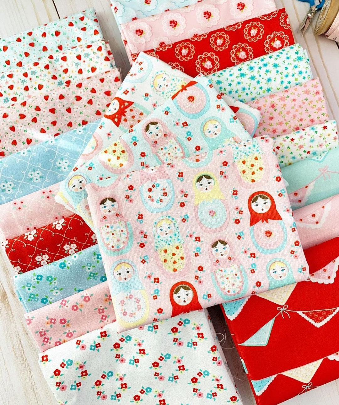 Market Day - 21 Fat Quarter Bundle | Poppie Cotton | Amy