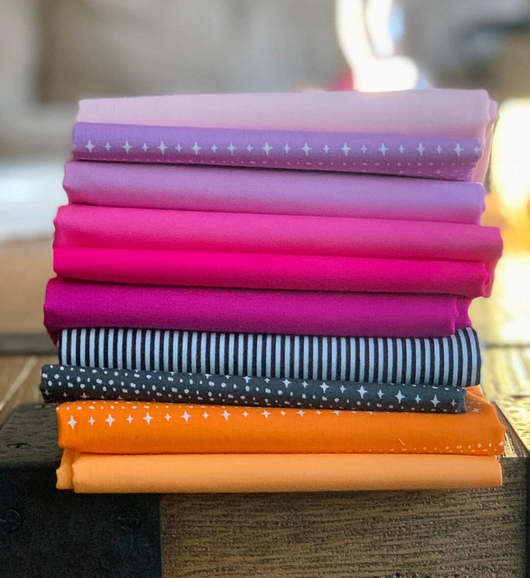 Halloween AGF Blenders Fat Quarters / 1/2 Yards Bundles 10 Fabrics Fast