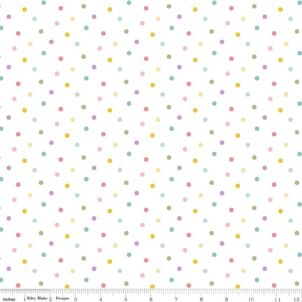 Bunny trail dots | RBD l Dani Mogstad | Easter - spring | in stock - polka dots
