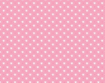 Finding wonder - Twinkle tiny pink | Poppy cotton | in stock | floral | ditsy | vintage | FW24220 Designed by Sheri McCulley