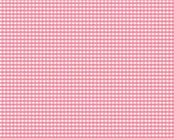 1/8” Small Gingham Sugar pink | Riley Blake Designs | C440 | 100% cotton | design by RBD | in stock