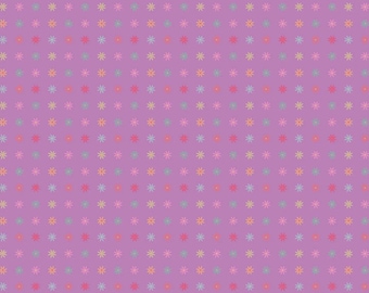 Calico Cowgirls - Poppie Baumwolle Lori Wälder | sofort einsatzbereit - ich habe Sporen - lila CW24823