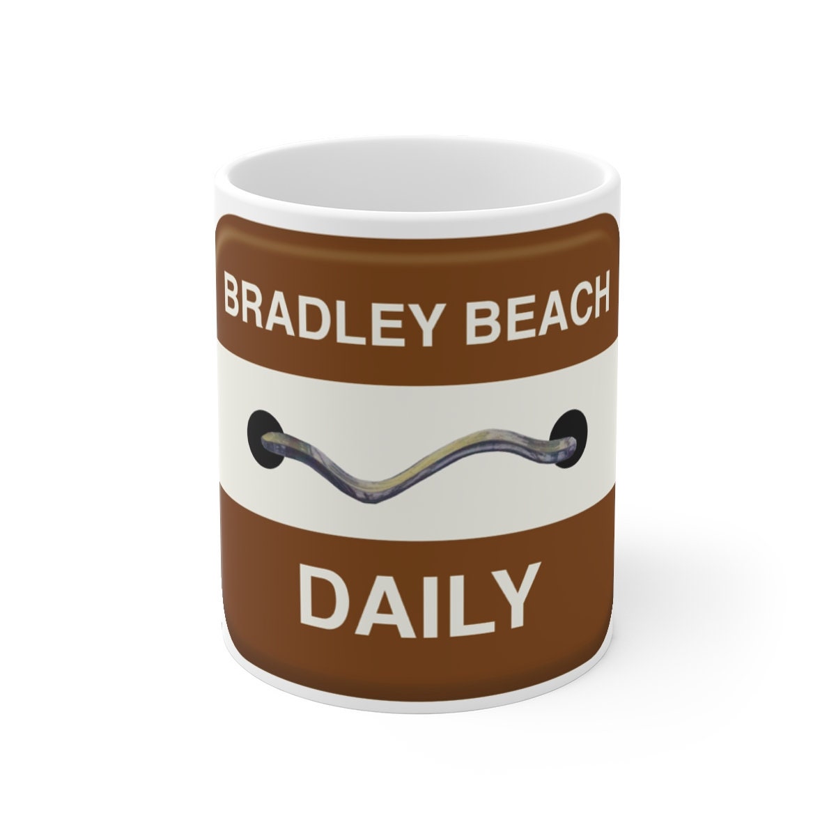 Bradley Beach Mug Bradley Beach Beach Pass Beach Christmas Etsy