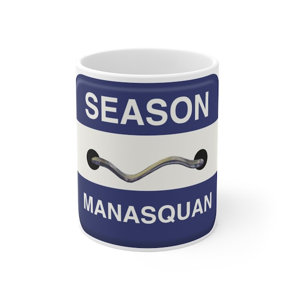 Manasquan Nj Beach Badge Etsy