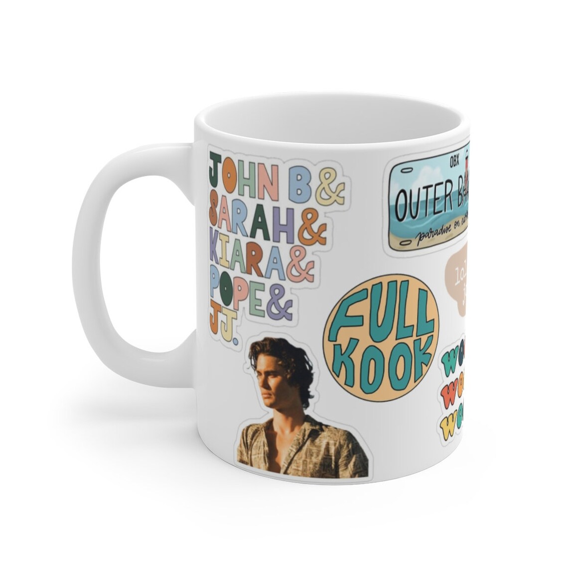 Outer Banks Mug, Outer Banks, Ceramic Mug, Outer Banks Gift, John B, Gifts for Her, Gifts for