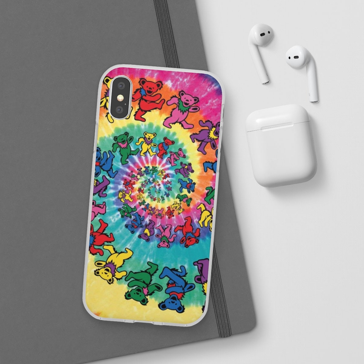 Grateful Dead Phone Case Dancing Bears Grateful Dead Trippy Etsy