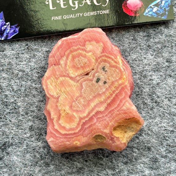 56x45x19mm, Peru Rhodochrosite Raw, Natural Rhodochrosite Crystals