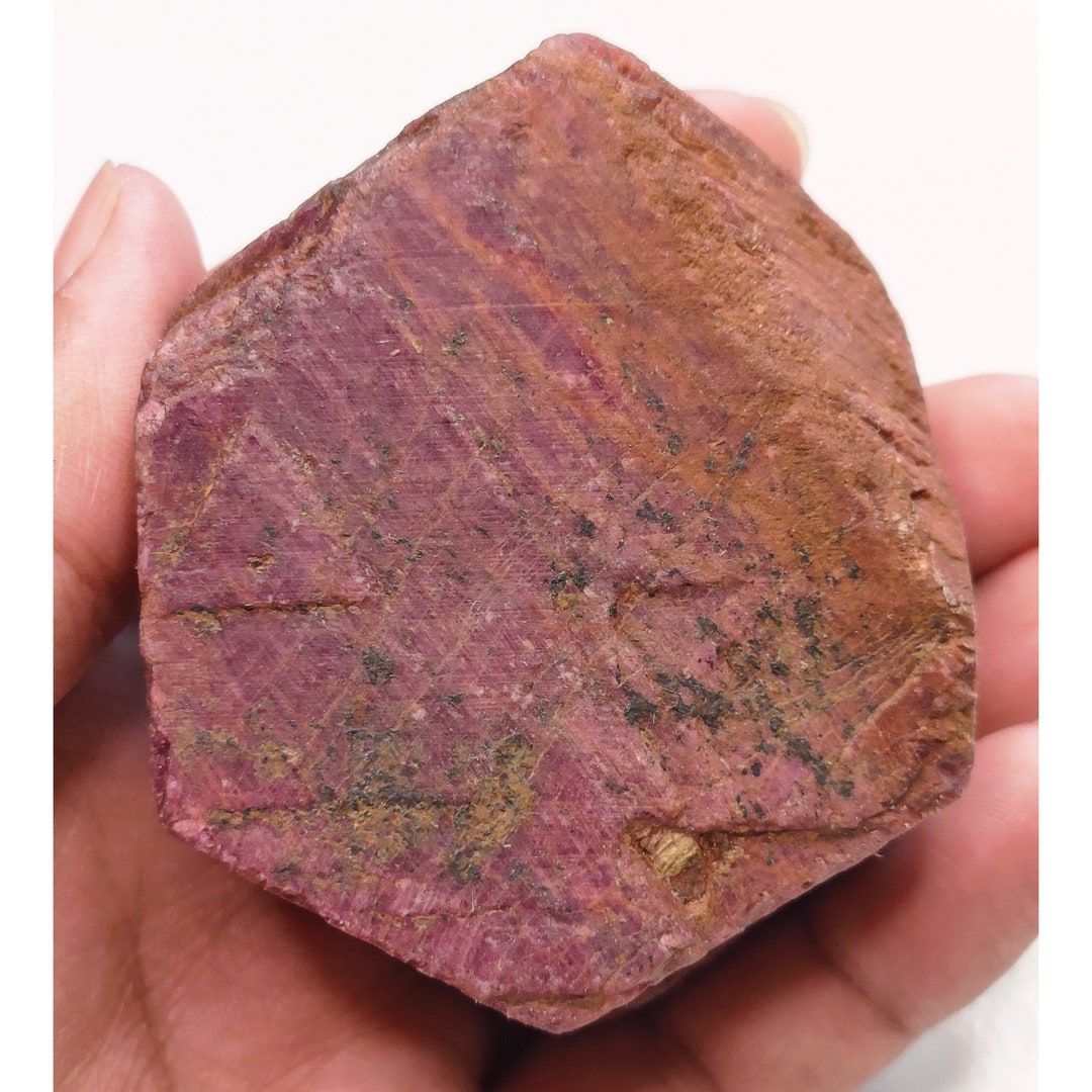 375 Grams, Untreated Ruby Raw Crystals, Rare Ruby Raw Stones, Record ...