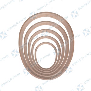 Ovoid Shape Drum Hoops | Egg Shape Shamanic Drum Hoops | Oval Shaman Drum Frames | Ovoid Frame Drum shell | Medicine Frame Drum hoop by HoS