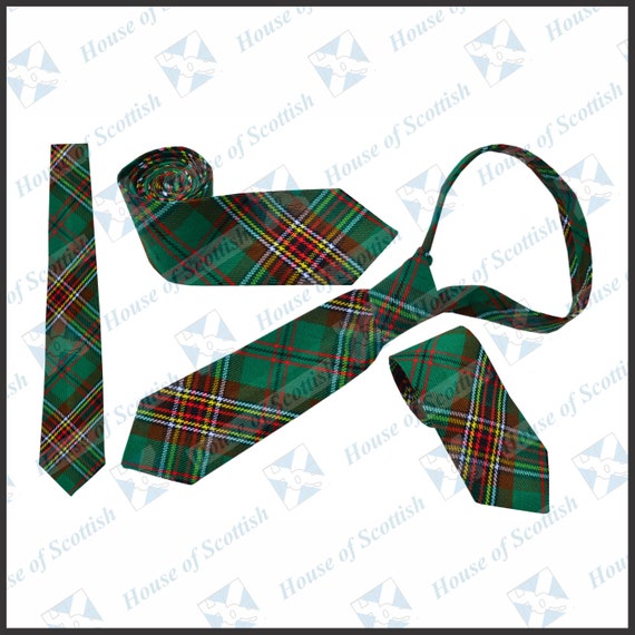 Corbata De Tartán "Orgullo Escocés De Escocia" Para Hombre