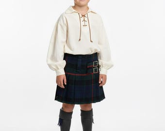 Kids Scottish Tartan Kilt – Traditional Tartan Children’s Kilt | Highland Wear