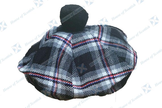 Iron Horse Tartan TAM O' SHANTER Hat 