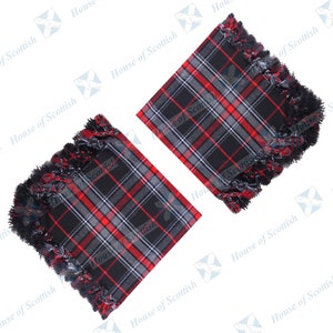 Scottish Kilt Fly Plaid Spirit of the Highlander Tartan Made of Acrylic wool size 48” x 48” with Fringes By House of Scottish