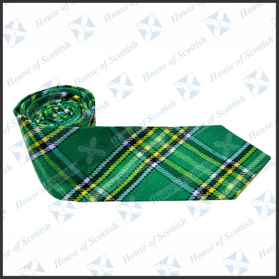 NAUZE 2 corbatas de tartán escocés para hombre, corbatas de tartán escocés para regalo de boda y fiesta, rosso, Talla única NAUZE 2 corbatas de tartán escocés para hombre, corbatas de tartán escocés para regalo de boda y fiesta, rosso, Talla única