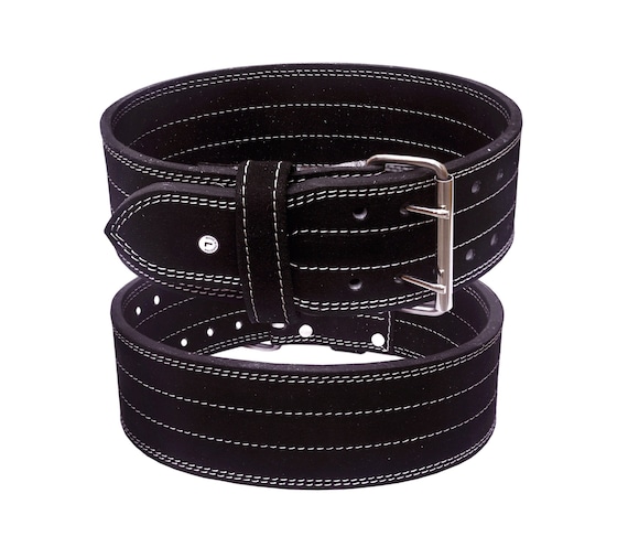 Cinturón de cuero para levantamiento de pesas para hombres y mujeres,  cinturón de gimnasio, equipo de fitness, soporte lumbar de espalda para