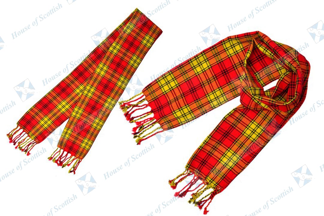 Unisex Scottish ROURKE FREW TARTAN Scarf/sash Plaid 90 in Long With ...