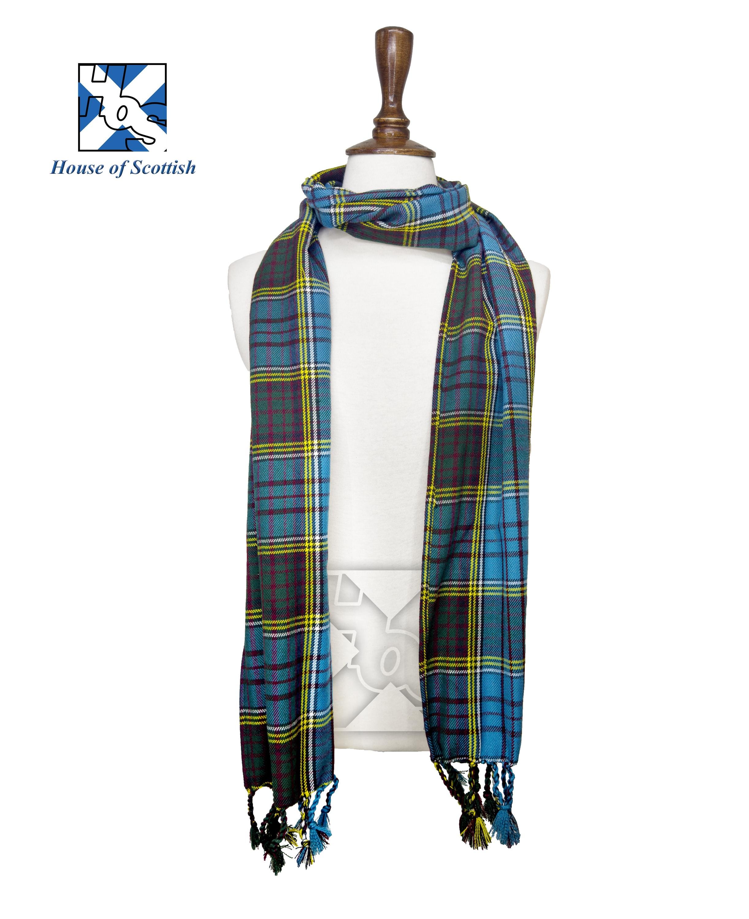 campbell tartan shawl