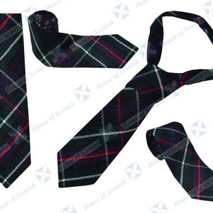 Men&#39;s Scottish Mackenzie Tartan Neck Tie / Acrylic Wool Tartan Tie By HOS.Code 5002 MTTJ Mackenzie Tartan Tie