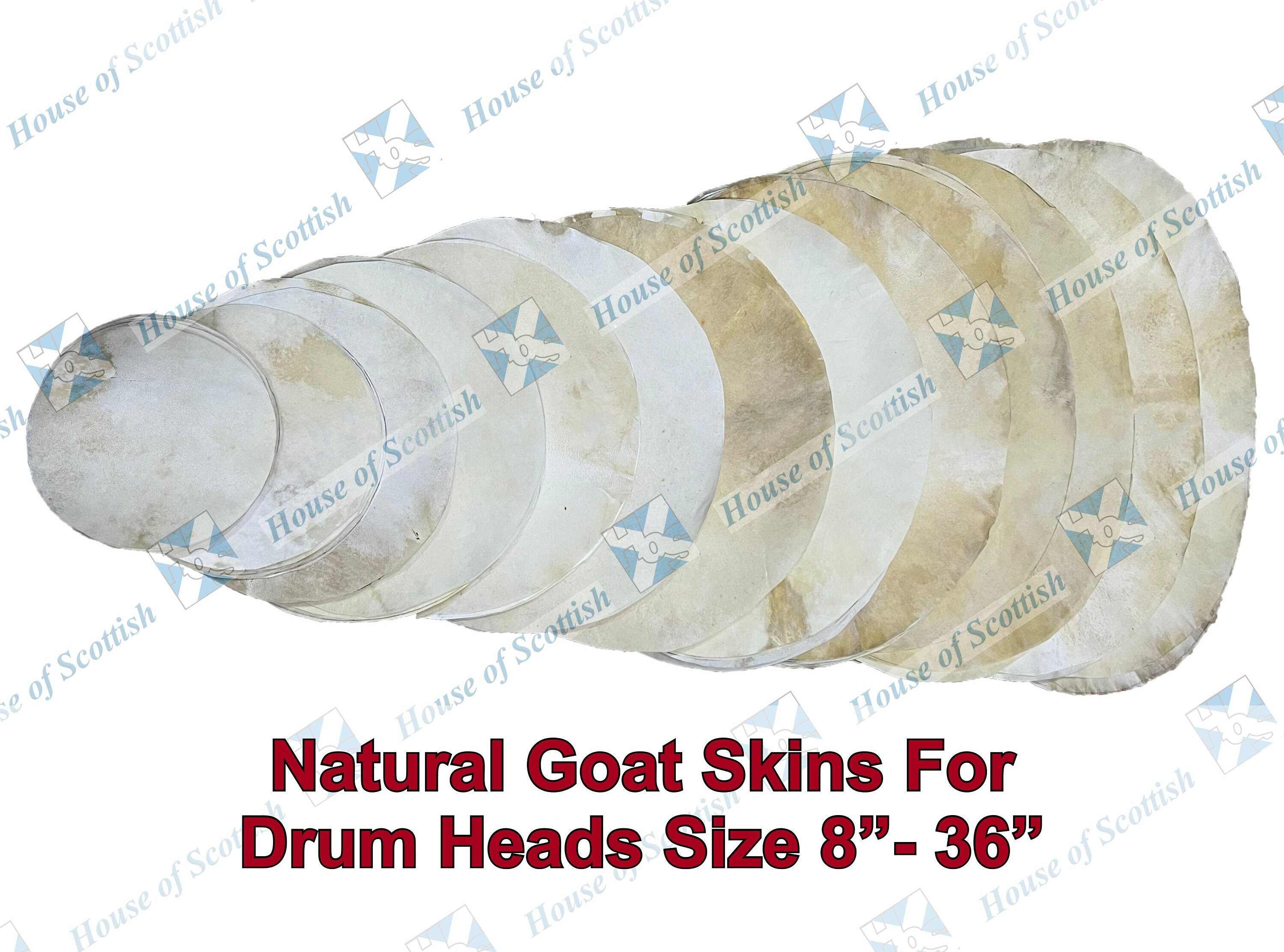 Goat skin drum heads online