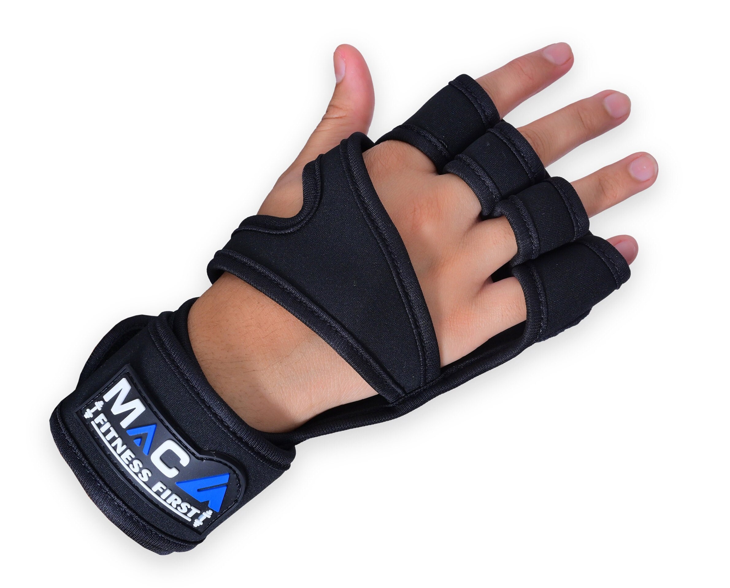 Guanti Body Building Guanti Sollevamento Pesi Onlyo - Con Supporto Polso E Palmo In Vera Pelle Per Palestra Guanti Imbottiti Gel - Foto 11