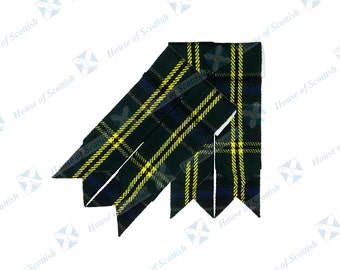 Skotska kiltstrumpor med blixtar | US ARMY tartanblixtar | Akrylull tartanblixtar från House of Scottish