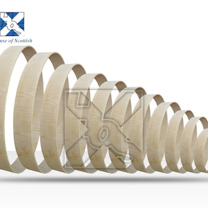 4" PLYWOOD Shamanic Drum Hoops | Medicine Frame Drum Hoop | Shaman Drum Frames | Drum shells | Bodhran Drum Rings by HoS