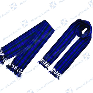 Scottish SPIRIT Of SCOTLAND TARTAN Schal/Schärpe kariert 90 in lang mit Fransen | Traditionelle schottische Eleganz von HoS