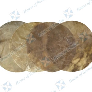CAMEL RAWHIDE Skin Drum Head Natural Finish, Bodhran, Shaman Drum, Snare Drums, Djembe, Tambourine, African Drum heads size 8” to 22”