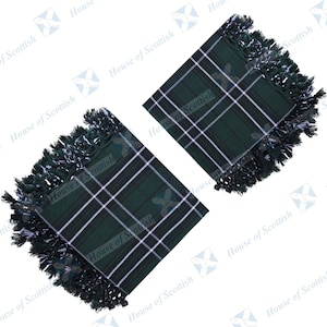 Scottish Kilt Fly Plaid MacLean Hunting Tartan Made of Acrylic wool size 48” x 48” with Fringes By House of Scottish