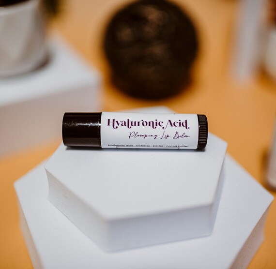 Hyaluronic Acid Lip Balm Lip Plumping Lip Balm Lip Etsy
