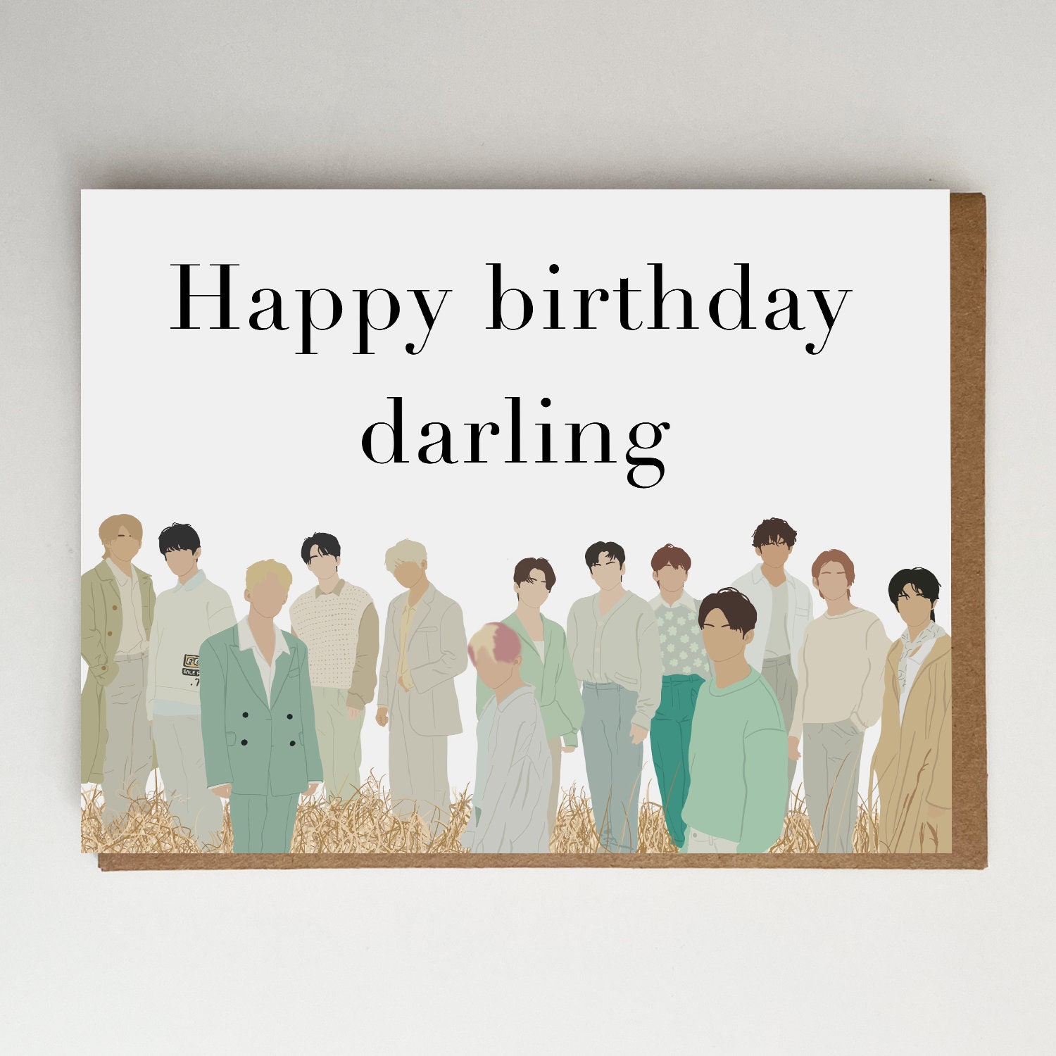 Seventeen Greeting Card | Darl+ing You | Darling Seventeen