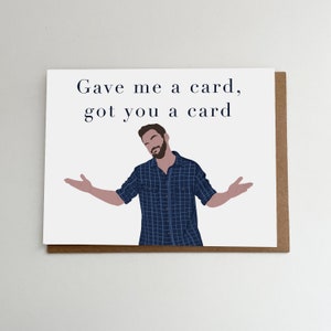 Tarjeta Nick Miller / Tarjeta de chica nueva / Te di una galleta Te conseguí una galleta / Nick Miller / Chica nueva