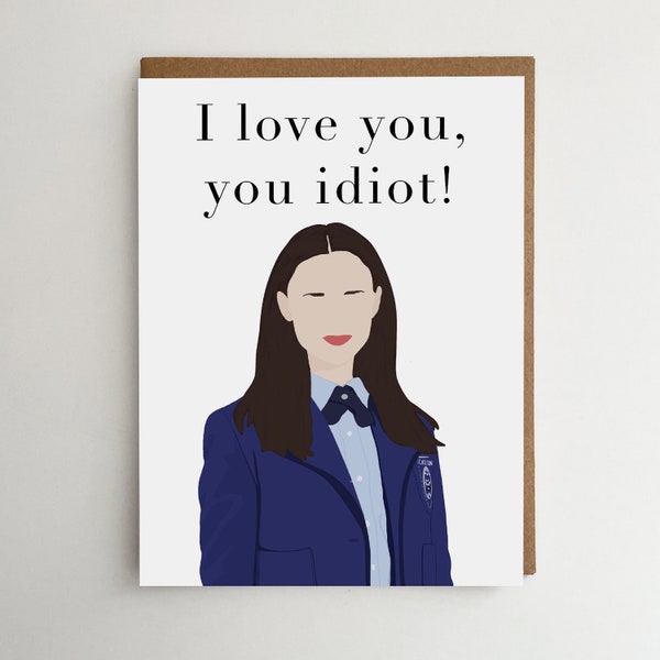 Gilmore Girls Greeting Card | Rory Gilmore Greeting Card | Greeting Card | Card | I love you Greeting Card