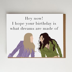 Lizzie McGuire Greeting Card | Birthday Greeting Card | Greeting Card | Birthday Card