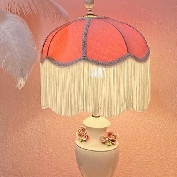 Dusty Lampshade Etsy