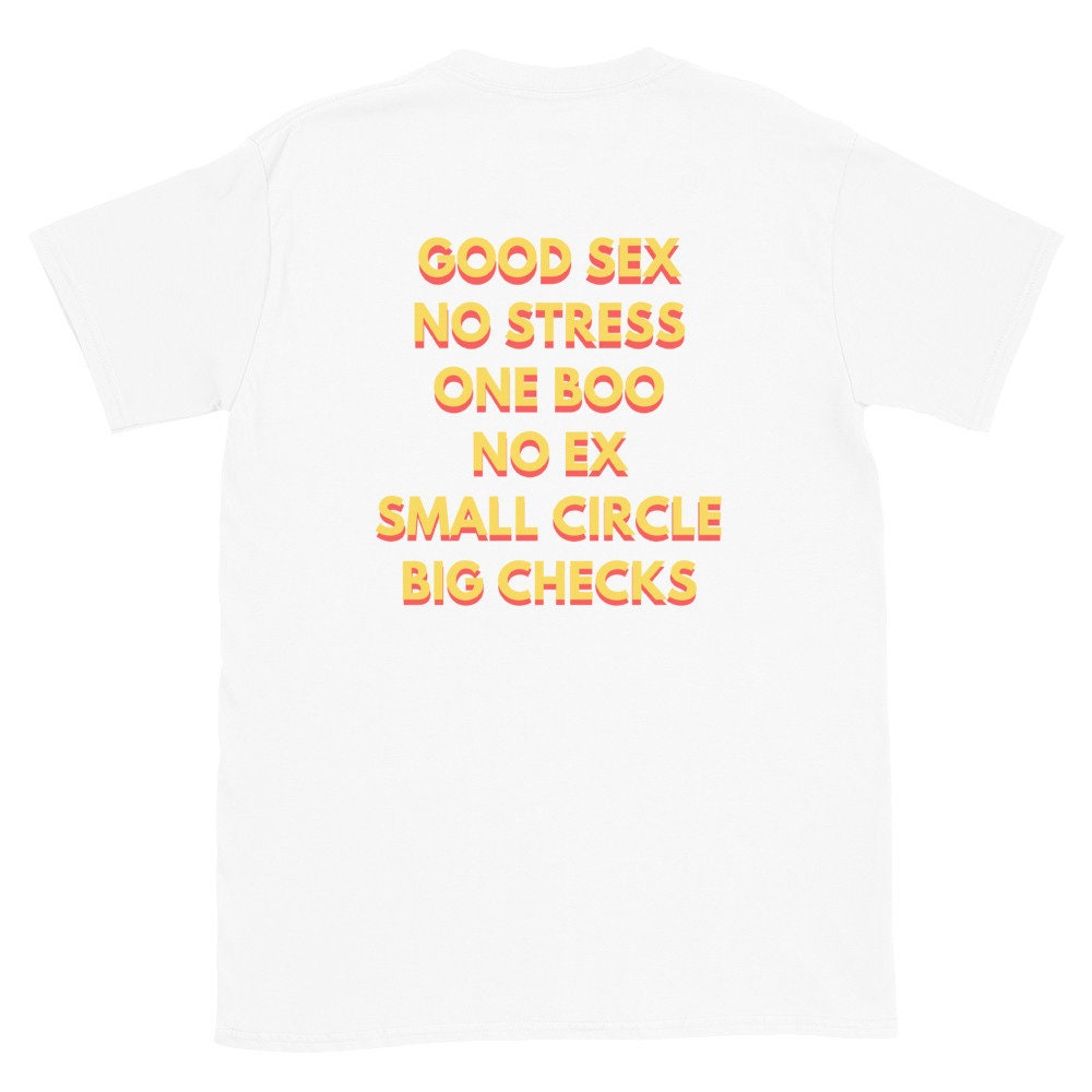 Good sex no stress t shirt 4hunnid Clearance