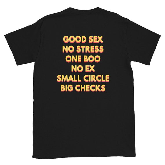 Good sex no stress t shirt 4hunnid Clearance