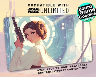 Star Wars Unlimited Playmat Princess Leia TCG SWU