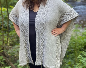 The Cardigo Shawl, Digital knitting pattern