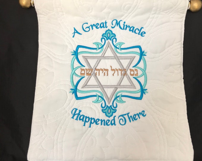 Hanukkah Wall Hanging for the home