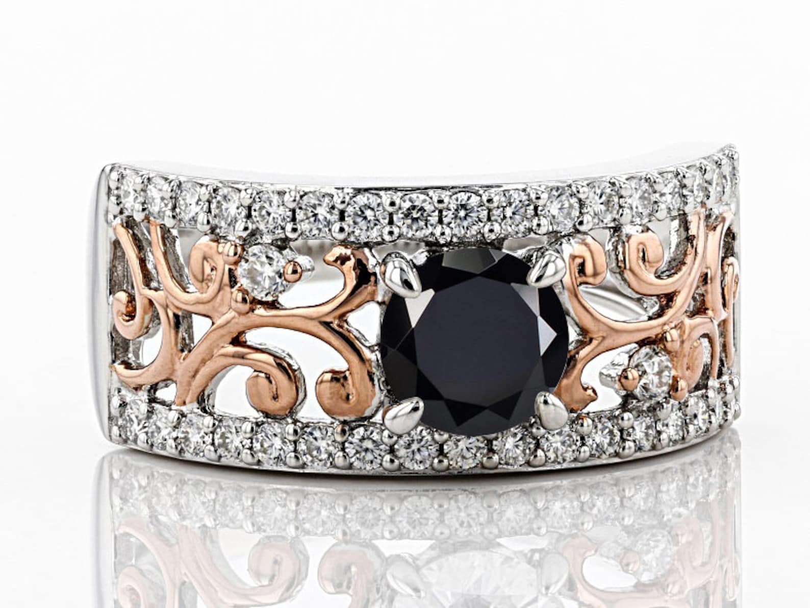 Black Onyx Wedding Band Women's Onyx Bridal Ring Etsy