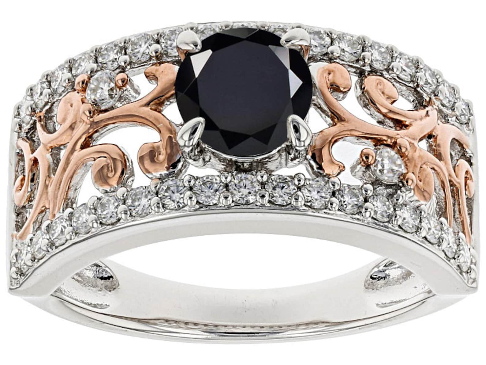 Black Onyx Wedding Band Women's Onyx Bridal Ring Etsy