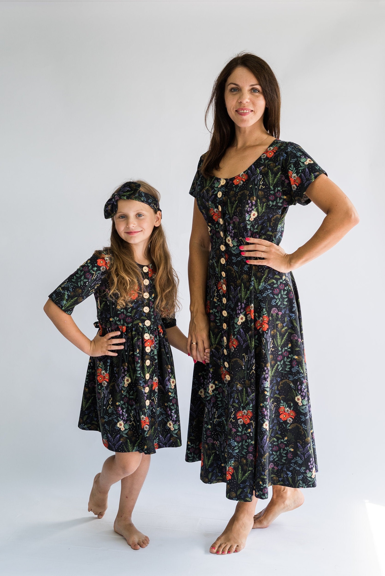 Two Dresses One Price Mother Daughter Matching Outfit Womens Cotton two-dresses-one-price-mother-daughter-matching-outfit-womens-cotton