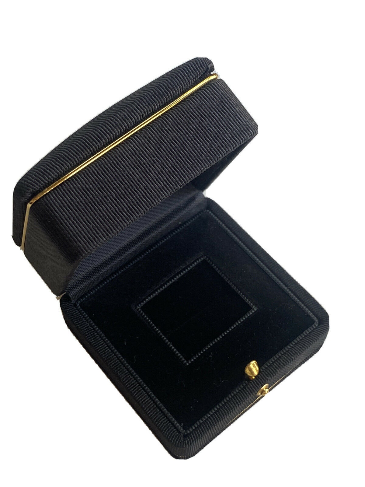 Black Satin Mogul Dubai Range Ring box Perfect Wedding Proposal Box Free Post