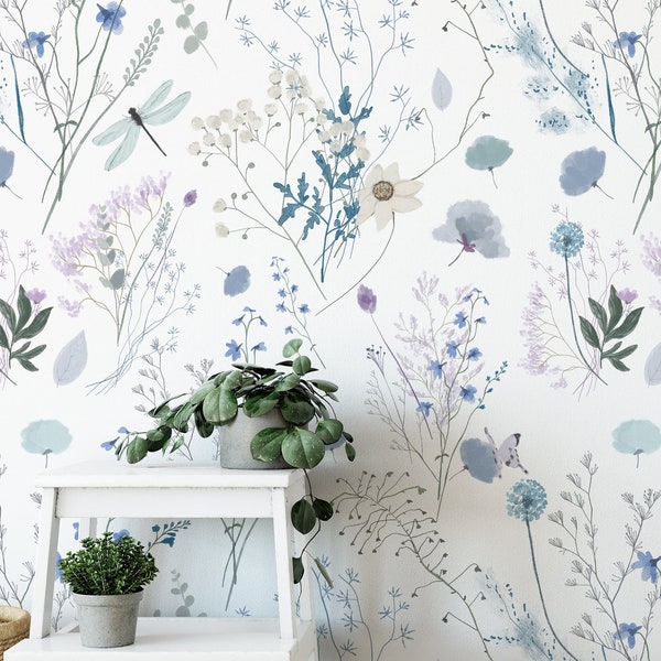 Aerie Floral Wallpaper. 2024 Collection. Peel and Stick and Traditional Options. Removable Options. Accent Wall. Updated. 25 Inch*