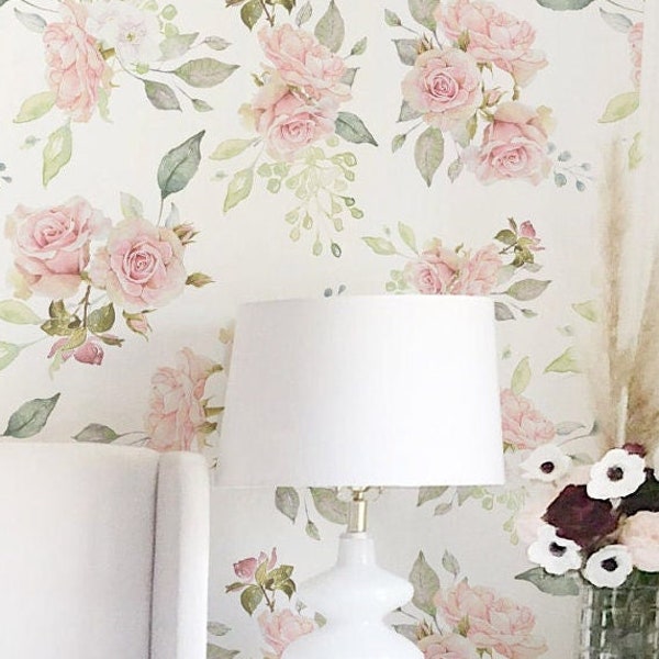 Floral Wallpaper Etsy Canada