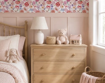 Olinda Floral Wallpaper. Peel + Stick and Traditional Options. Accent Wall. *